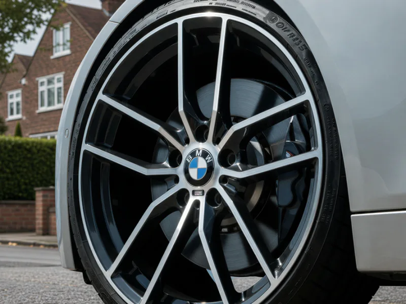 BMW Alloy Wheel Refurbishment
