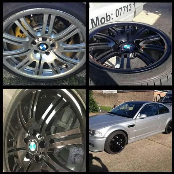 BMW M3 Alloy Wheel Refurbishment