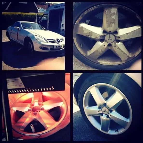 Mercedes ML Alloy Wheel Refurbishment