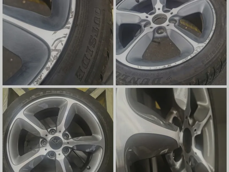 BMW 5 Series Alloy Wheel Refurbishment